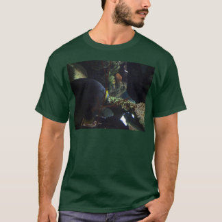 Camiseta A caminhada macia e leva um peixe grande