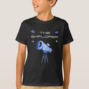 Camiseta A Camisa-T da Criança Exploradora