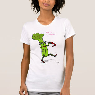 Camiseta A camisola de alças das mulheres Lusty do aipo