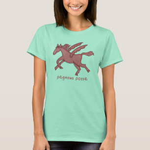 Camiseta A campainha das mulheres da legião de Pegasus