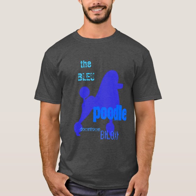 Camiseta a caniche do AZUL - o melhor bar do mergulho no (Frente)