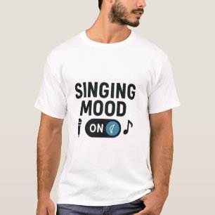 Camiseta A cantar o humor