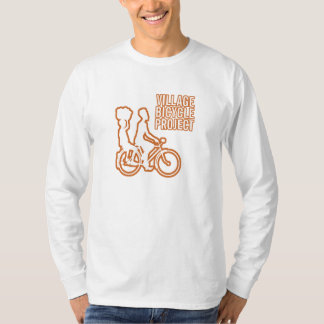 Camiseta A Capa longa dos homens da bicicleta