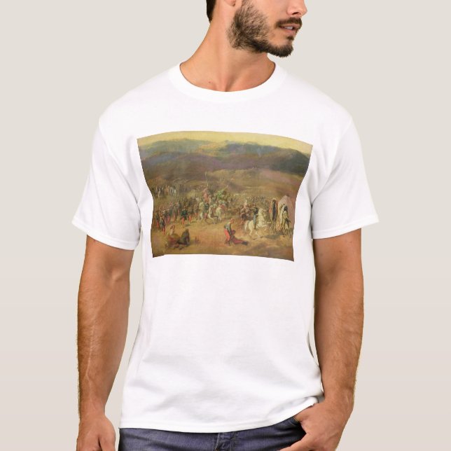 Camiseta A captação do Retinue de Abdelkader (Frente)