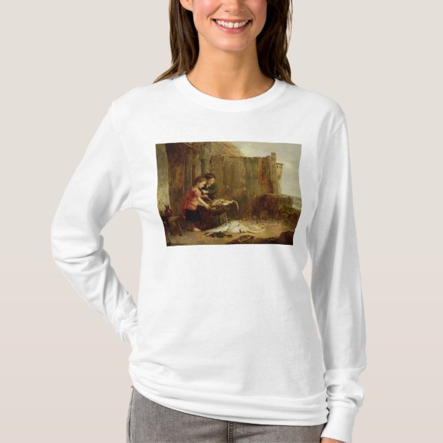 Camiseta A captura da manhã, século XIX (Frente)