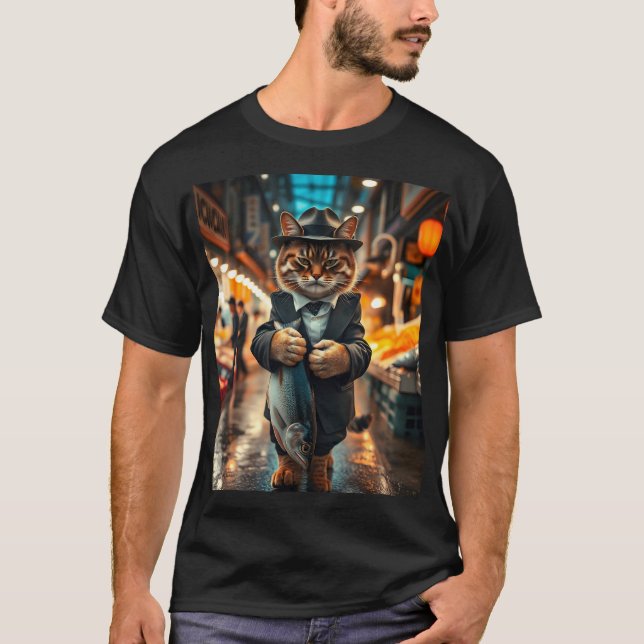 Camiseta A Captura do Gato-Padrinho (Frente)