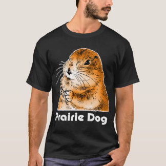Camiseta a cara de cão de pradaria (2)