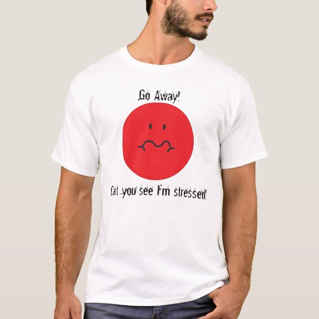 Camiseta a cara do esforço, parte! , Não pode você ver-me é (Frente)