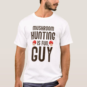 CAMISETA A CARA É DIVERTIDA E FELIZ, MUSHROOM
