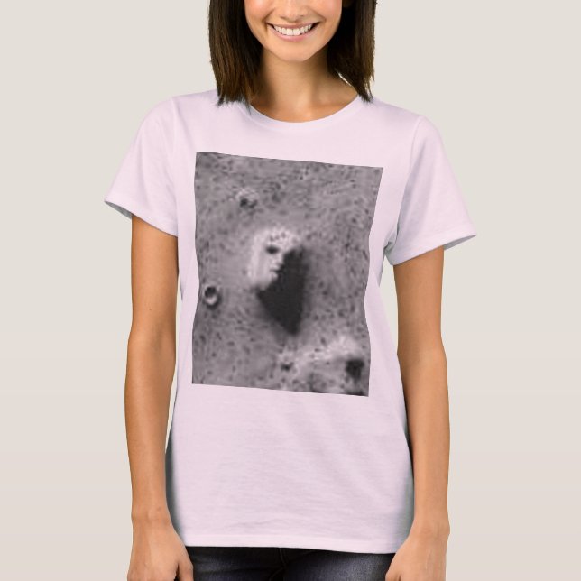Camiseta A CARA em MARS-_-Cydonia Mensae (Frente)