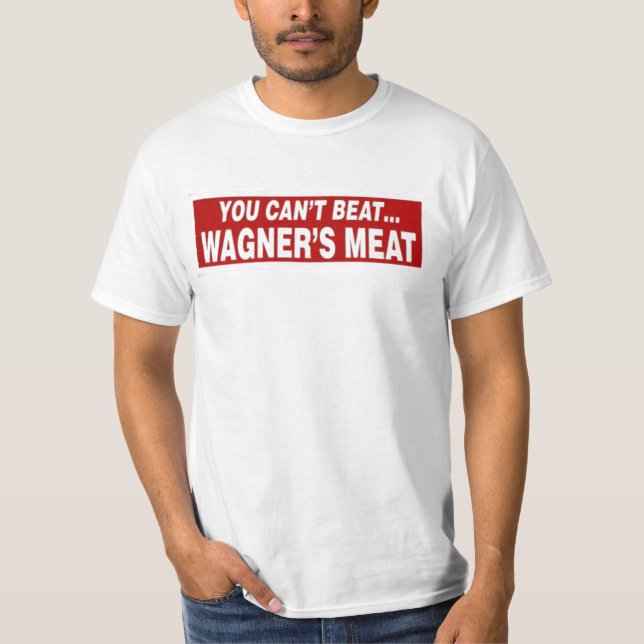 Camiseta A carne de Wagner (Frente)