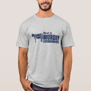 Camiseta A carne é assassinato