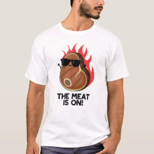 Camiseta A Carne Está Em Um Frio De Comida Engraçado