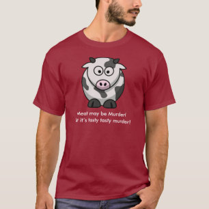 Camiseta A carne pode ser assassinato! Mas é assassinato