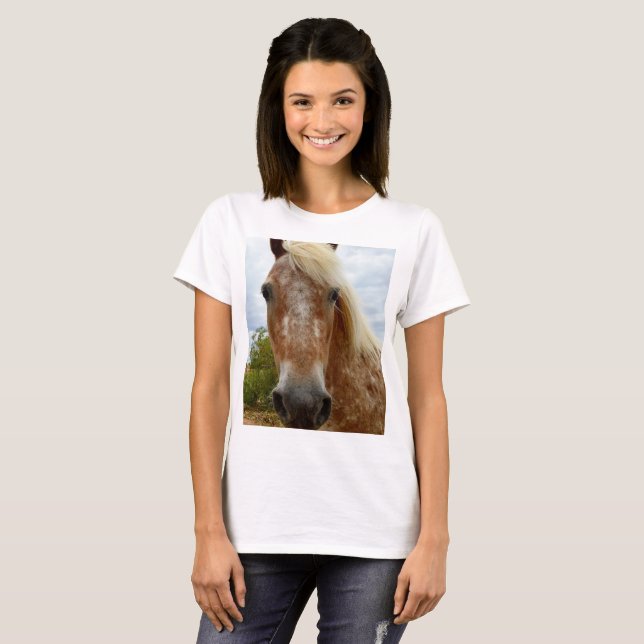 Camiseta "A Carona de Açúcar: A Graça de Appaloosa" (Frente Completa)