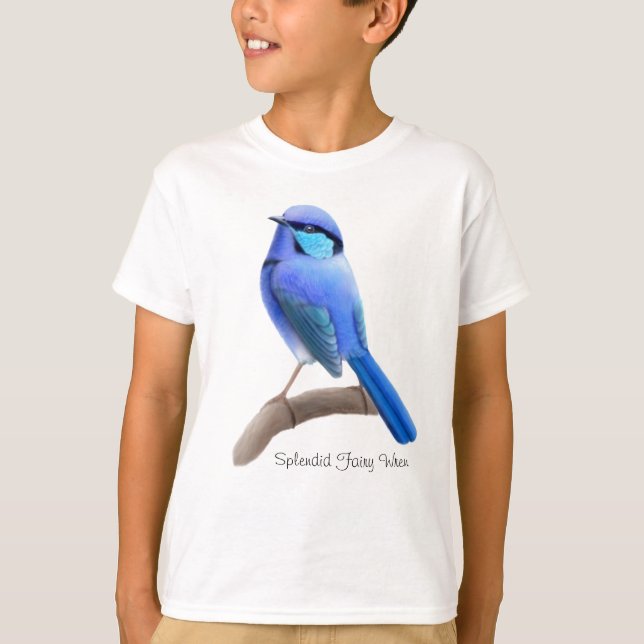 Camiseta A carriça feericamente esplêndida caçoa o t-shirt (Frente)