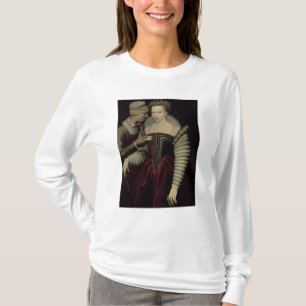 Camiseta A carta de amor, uma senhora com sua empregada