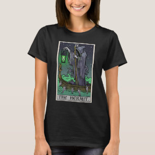 Camiseta A Carta do Eremita Tarot Gótico Halloween Ceifeiro