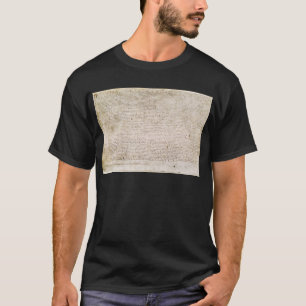 Camiseta A Carta Magna de 1215 Carta das Liberdades