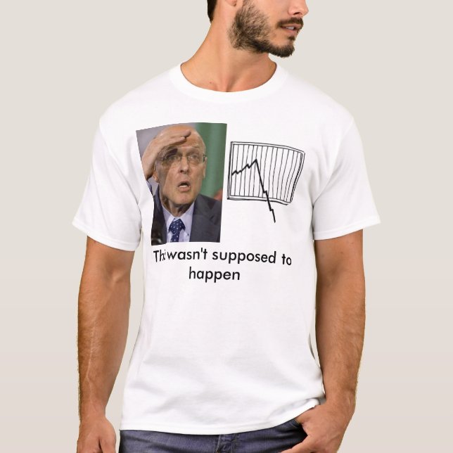 Camiseta a carta, Paulson, este não foi supor para (Frente)