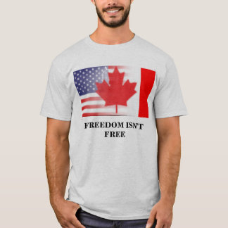 Camiseta a casa-bandeira, LIBERDADE NÃO ESTÁ LIVRE