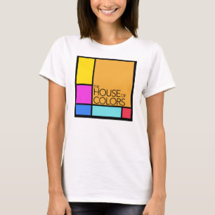 Camiseta A casa da camisola de alças das cores
