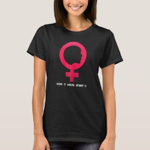 Camiseta A Casa Das Mulheres É Onde A Mamãe É 1