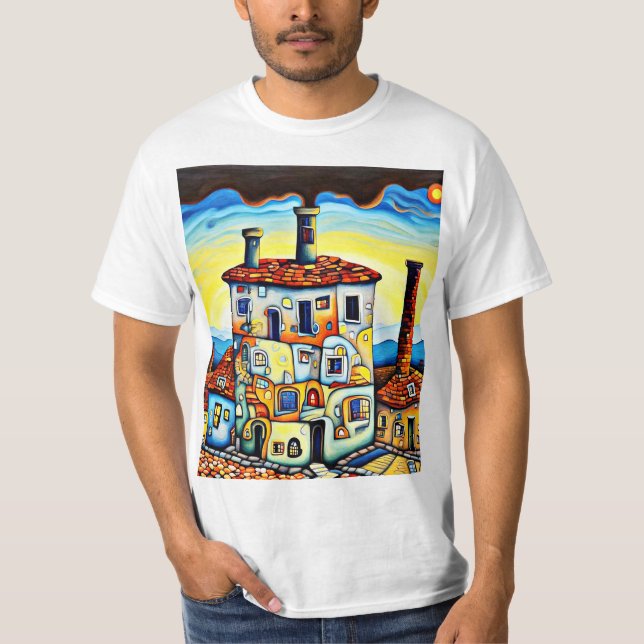 Camiseta A Casa de Fumo (Frente)