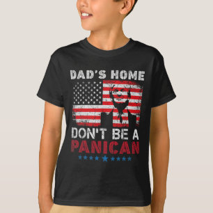 Camiseta A casa do Pai Trump não é uma casa de Pai pânico D