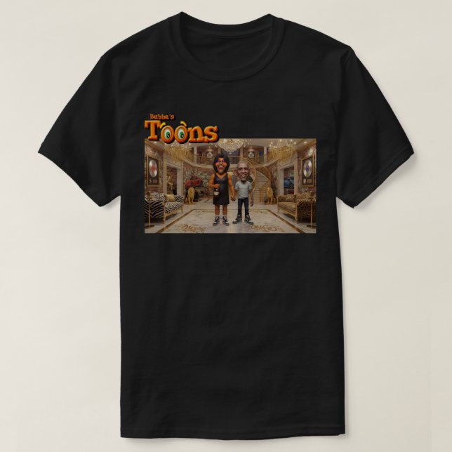 CAMISETA A CASA DOS OBAMA (Frente do Design)