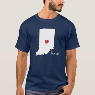 Camiseta A casa é o lugar onde o coração está - Indiana