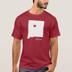 Camiseta A casa é o lugar onde o coração está - New mex