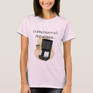 Camiseta A Casa-fermentação irritadiço da mamã, Casa-sc