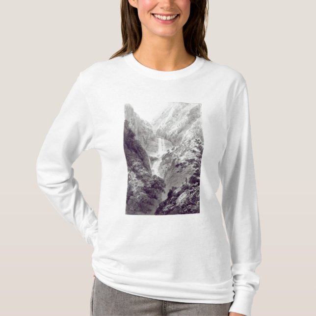 Camiseta A cascata de Minzapeezo (Frente)