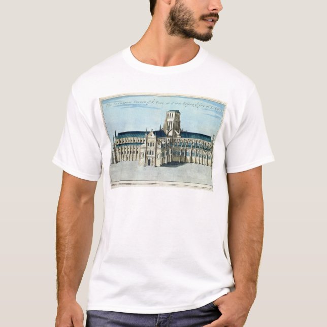 Camiseta A catedral de St Paul (Frente)