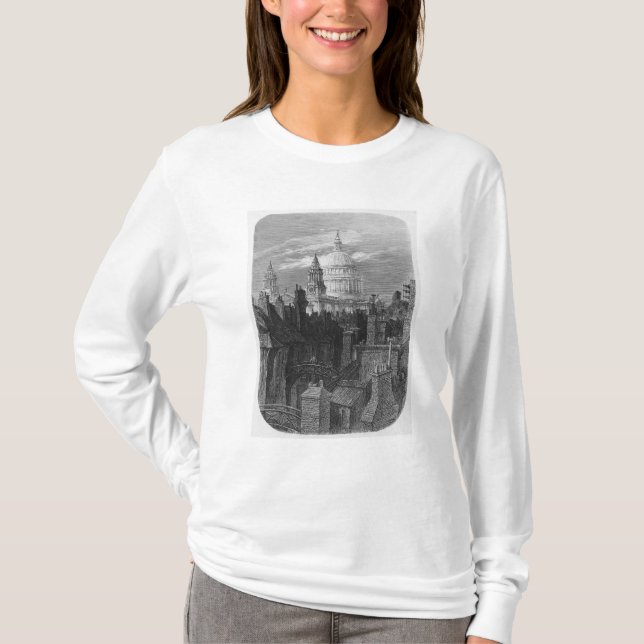 Camiseta A catedral e os precários de St Paul (Frente)