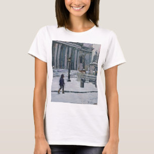 Camiseta A catedral nevado 2009 de St Paul da manhã