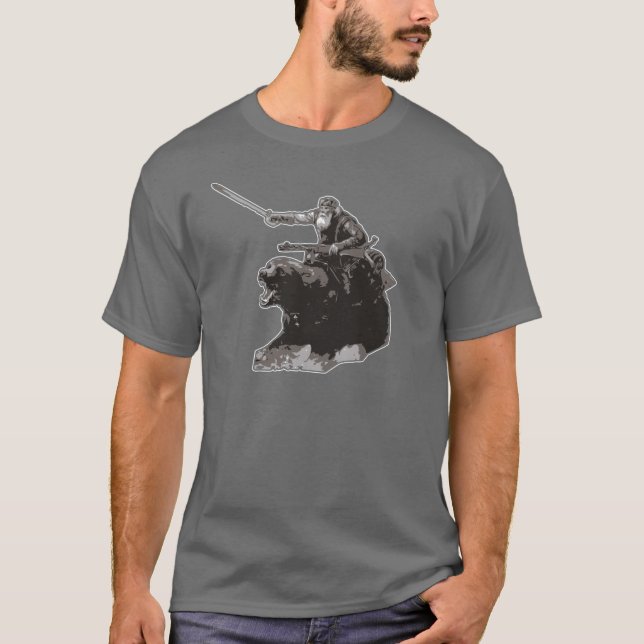 Camiseta A cavalaria do urso Tee! (Frente)