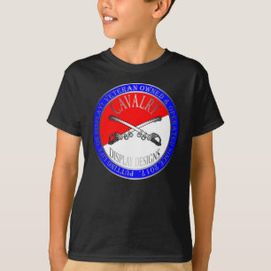Camiseta A cavalaria dos miúdos indica o t-shirt do