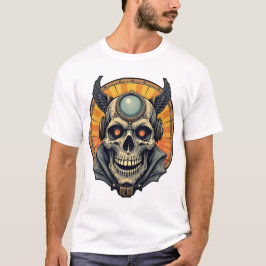 Camiseta A caveira alada.