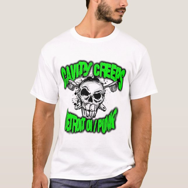 Camiseta A cavidade rasteja - de "t-shirt DETROIT OI/PUNK" (Frente)