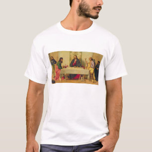 Camiseta A ceia em Emmaus, 1520 (óleo em canvas)