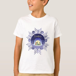Camiseta A Celebração Básica das Crianças de Neve de Edo-Ne