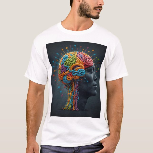 Camiseta A Celebração Vibrante da Neurodiversidade (Frente)