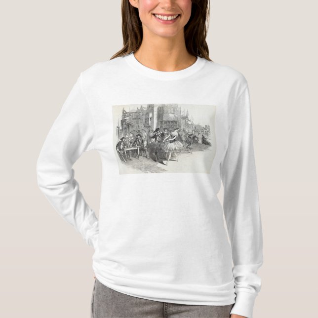 Camiseta A cena do balé novo 'do sacode de (Frente)