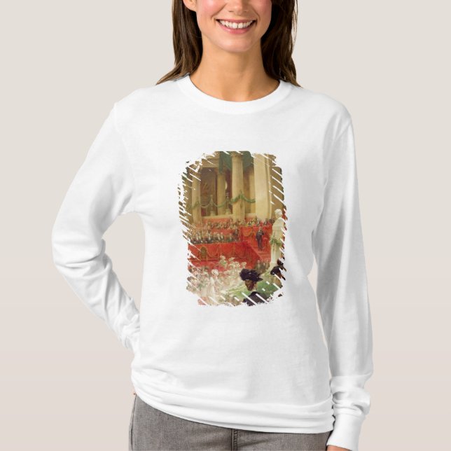 Camiseta A cerimónia no panteão (Frente)