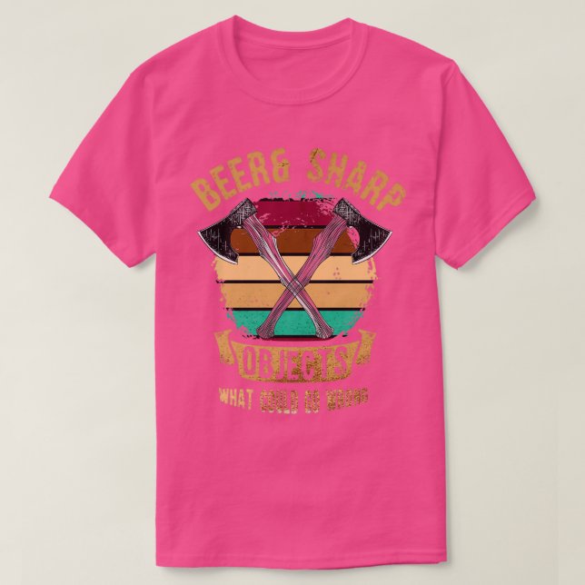 Camiseta A Cerveja Amplia Objetos Nitidos O Que Pode Dar Er (Frente do Design)