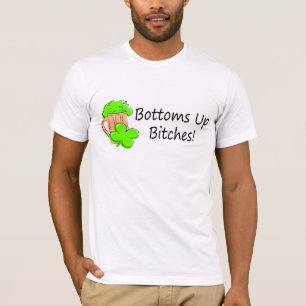 Camiseta A cerveja assenta-se acima