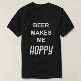 CAMISETA A CERVEJA DEDICADA ENGRAÇADA ME TORNA ESPERANTE
