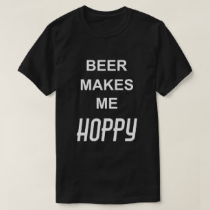 CAMISETA A CERVEJA DEDICADA ENGRAÇADA ME TORNA ESPERANTE